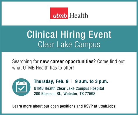 Utmb Career Opportunities