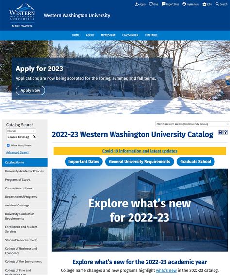 Uw Course Catalog Spring 2018