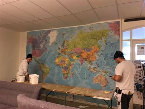 Världskartan på väggen: Ett fönster mot världen