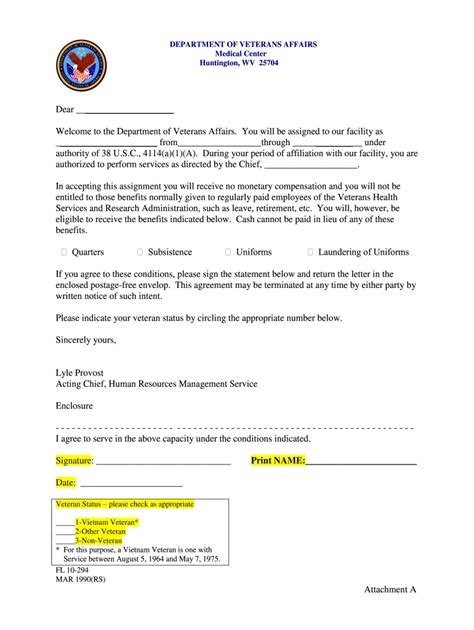Va Doctors Note Template