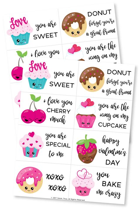 Valentine Cutouts Printable