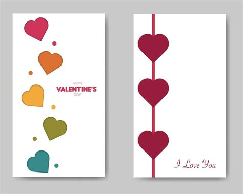 Valentines Day Card Templates