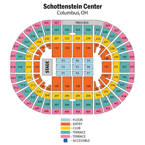 Value City Arena Columbus Ohio Seating Chart