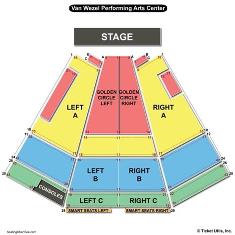 Van Wezel Seating Chart Sarasota