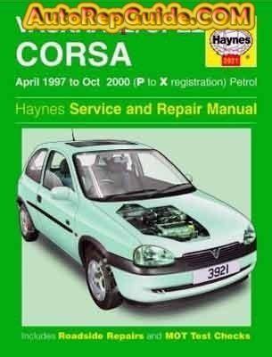 Vauxhall Corsa B Workshop Manual Free