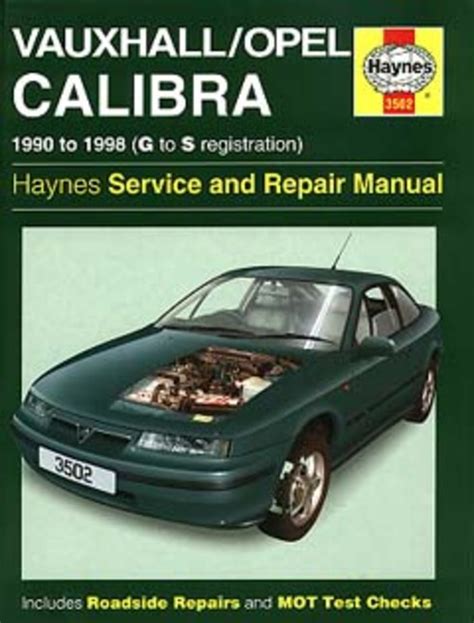 Vauxhall Opel Calibra Service Repair Manual