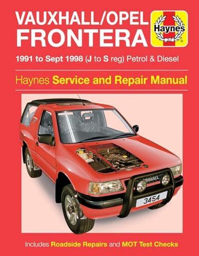 Vauxhall Opel Frontera Service Repair Manual Pdf 91 98