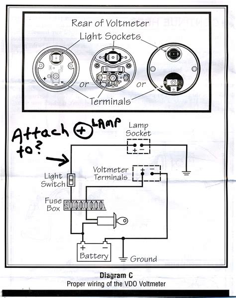 Vdo Synchronizer Gauge Wiring Diagram