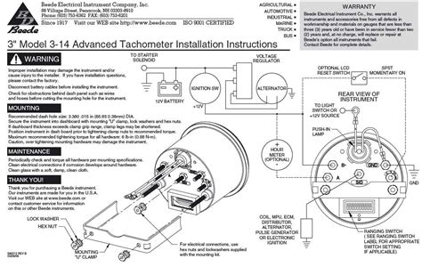 Vdo Tach Gen Wiring Diagram