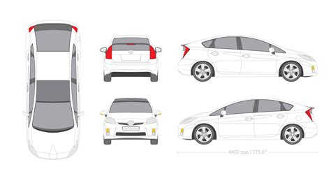 Vehicle Wrap Template