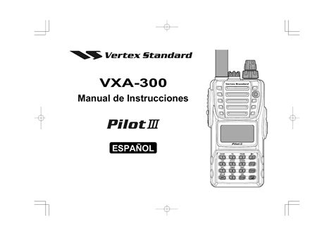Vertex Yaesu Vxa 300 Service Repair Manual