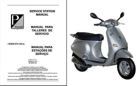 Vespa Et4150 Pdf Service Repair Workshop Manual 2000 Onwards