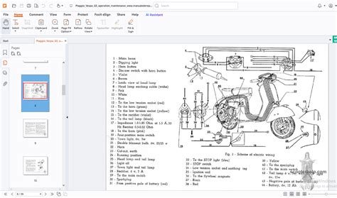 Vespa Piaggio Gs Service Repair Manual