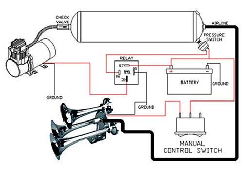 Viair Train Horn Wiring Diagram