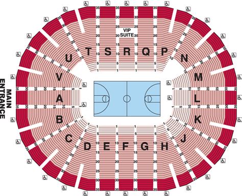 Viejas Arena Seating Chart