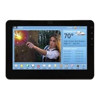 Viewsonic G Tablet Instruction Manual