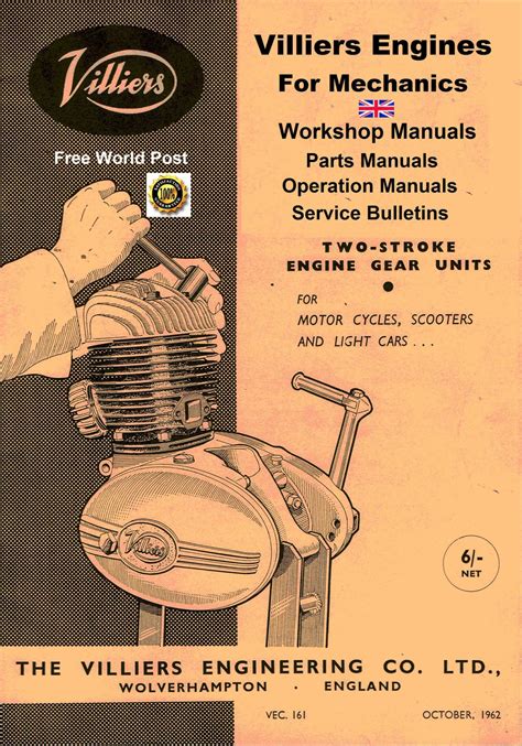 Villiers Mk 12 C Operation And Parts Manual