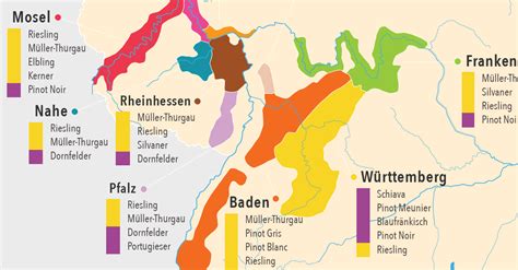Vindistrikt Tyskland Karta: Entdecken Sie Deutschlands Vielfalt an Weinanbaugebieten