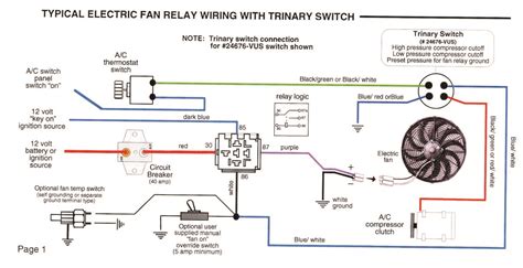 Vintage Air Trinary Switch Ac Wiring