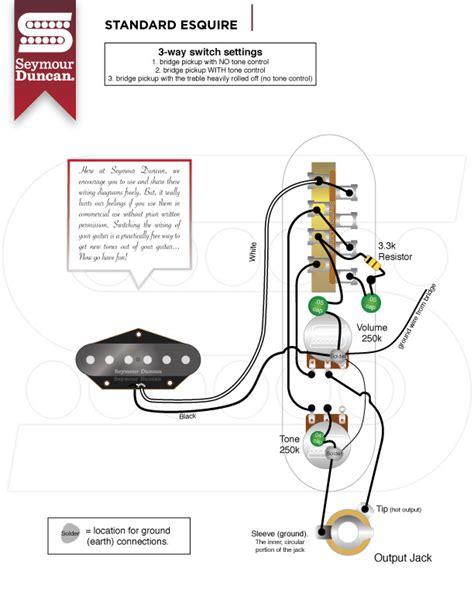 Vintage Fender Esquire Wiring Diagram