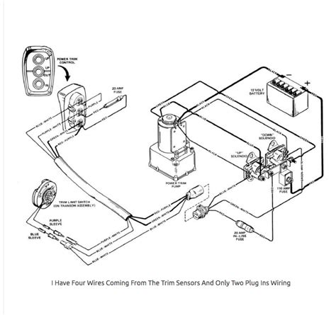 Vintage Mercruiser Trim Gauge Wiring Diagram