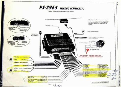 Viper Alarm System Wiring Diagram