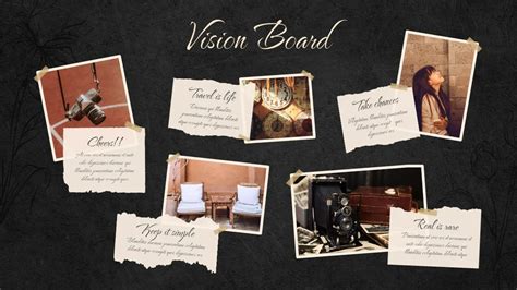 Vision Board Google Slides Template