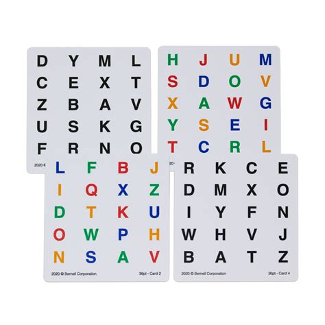 Vision Therapy Hart Chart