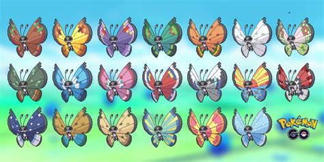 Vivillon Pokemon Go Chart