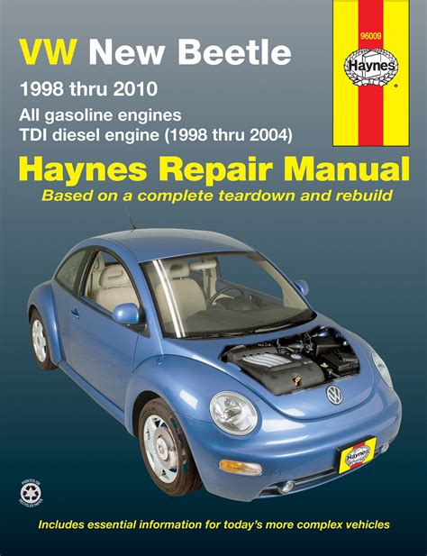 Volkswagen Beetle Service Repair Manual 1998 2008
