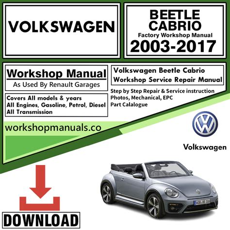 Volkswagen Download Dealership Service Manual 2002 Cabrio