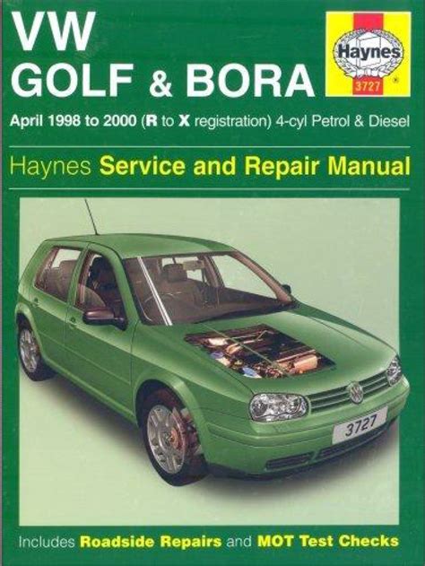 Volkswagen Golf 1998 Repair Service Manual