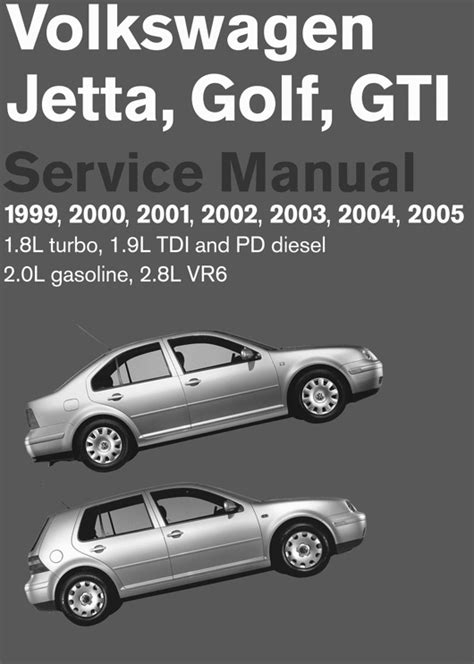 Volkswagen Golf Jetta Gti R32 1999 2005 Service Manual