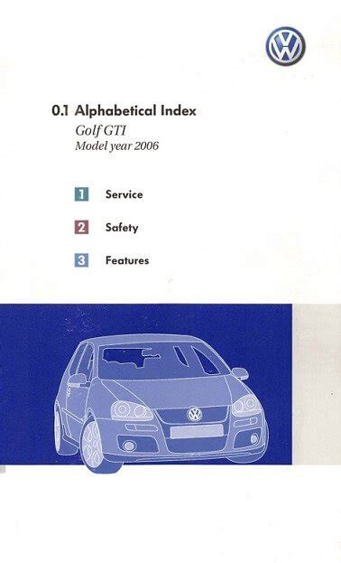 Volkswagen Golf Manual Instrucciones
