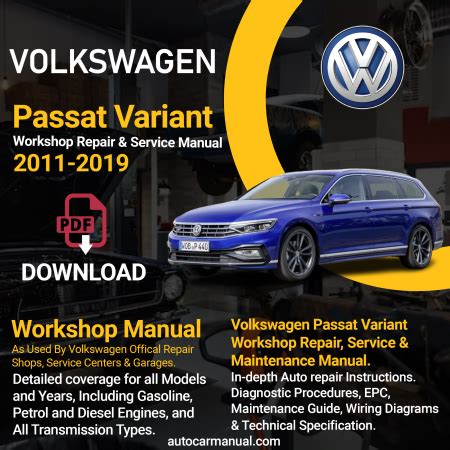 Volkswagen Passat Variant Service Manual