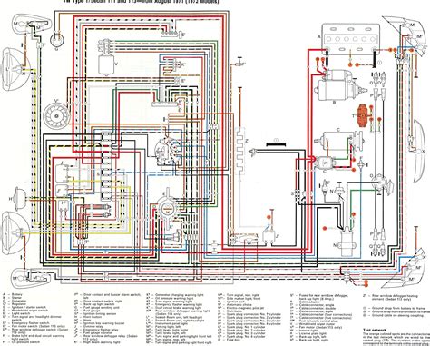 Volkswagen Super Beetle Wiring Diagram