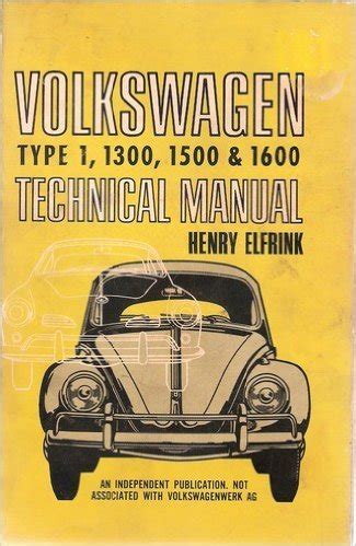 Volkswagen Technical Manual Henry Elfrink