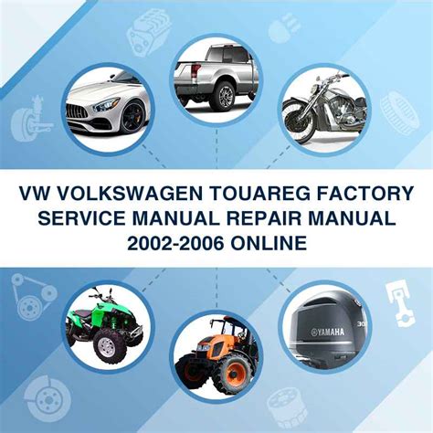 Volkswagen Touareg Service Repair Manual 2002 2006