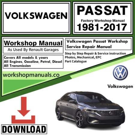 Volkswagon Vw Passat Shop Manual 2006 2008