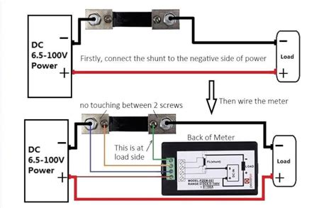 Volt Meter Shunt Wiring Diagram Solar