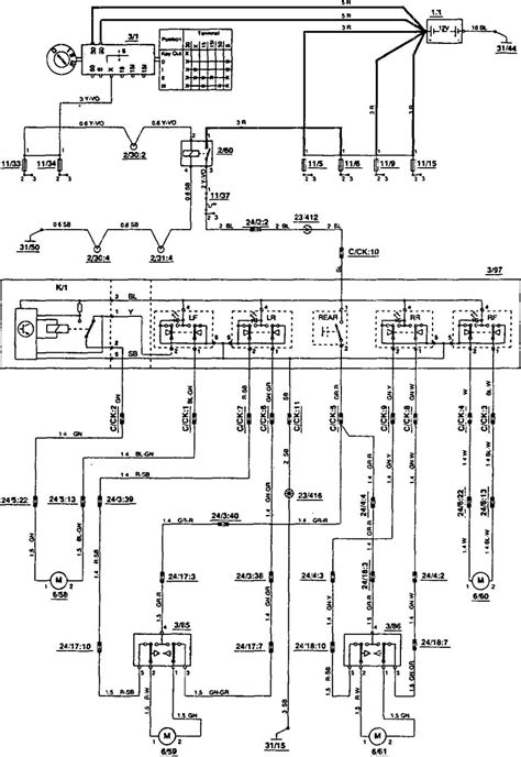 Volvo 850 1995 Electrical Wiring Diagram Manual Instant