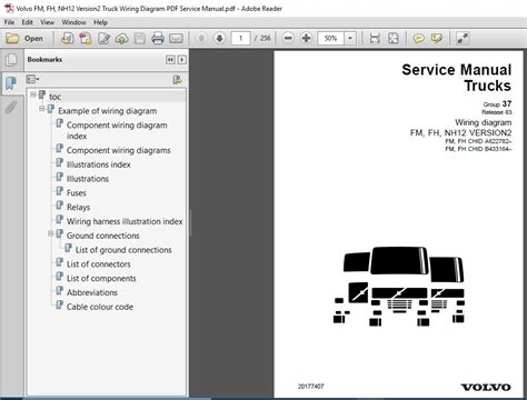 Volvo Fm Fh Version2 Truck Wiring Diagram Service Manual Download September 2007