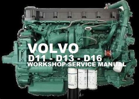 Volvo Marine Truck Engine D11 Service Repair Manual