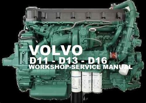 Volvo Marine Truck Engine D13 Service Repair Manual