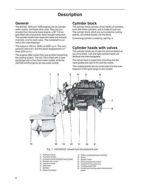 Volvo Penta Aq150 Engine Workshop Manual