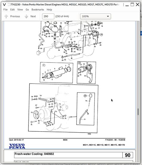 Volvo Penta Md11c D Md 17c D Marine Engines Service Repair Workshop Manual Download