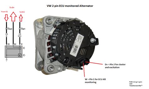 Vw Bosch Alternator Wiring Diagram