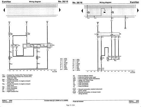 Vw Eurovan Wiring Diagram