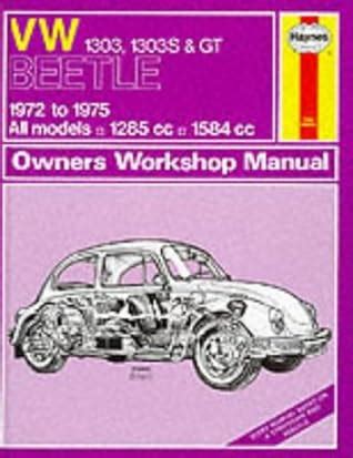 Vw Volkswagen Beetle 1600 Repair Owners Manual