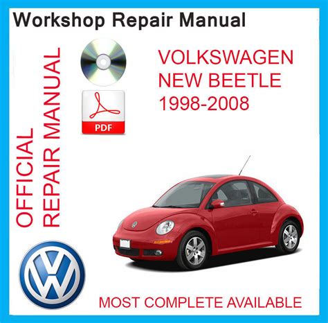 Vw Volkswagen New Beetle 1998 2008 Service Repair Manual Pdf